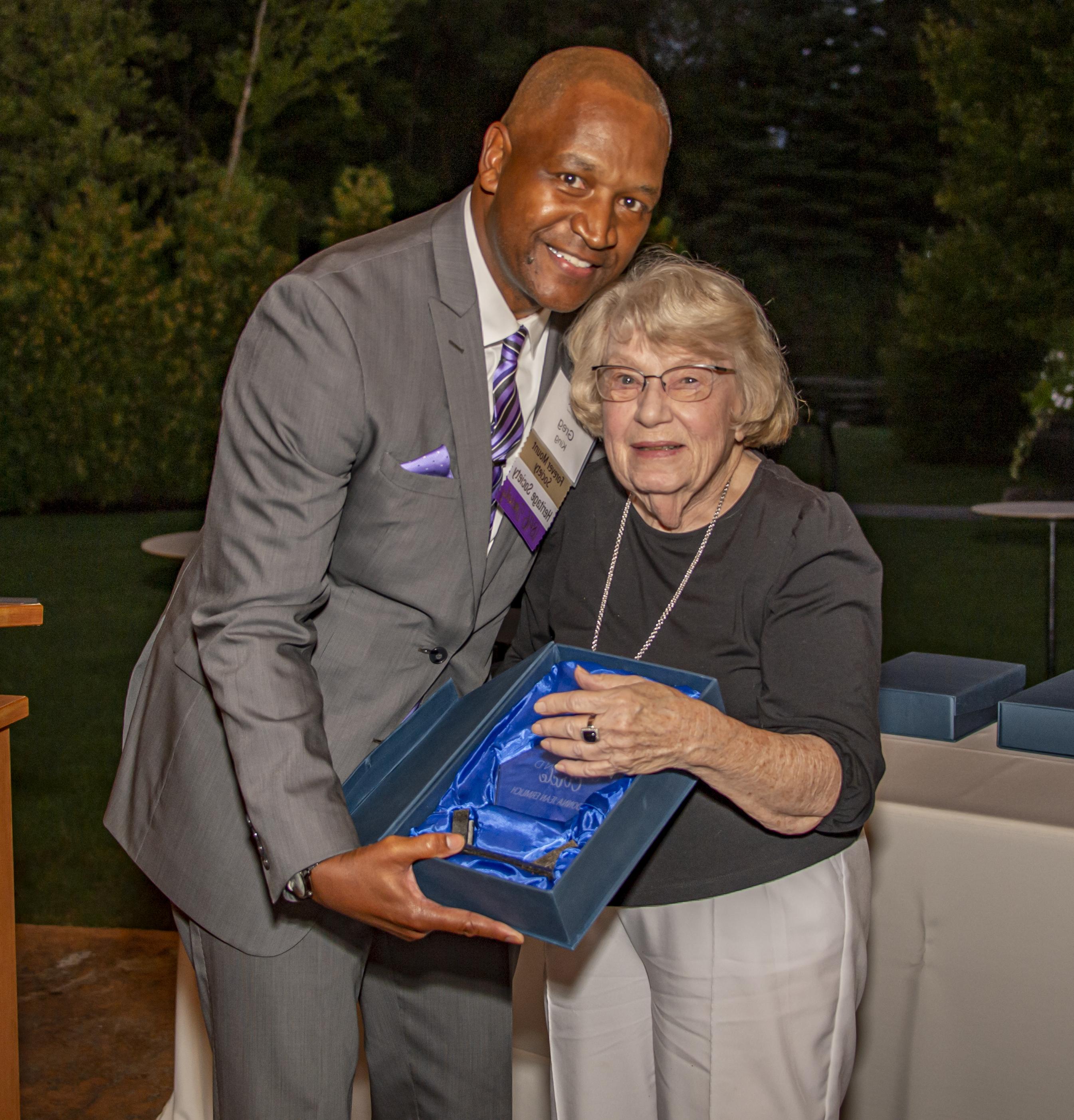 Greg King and Donna Jean Ermlich at an Evening Under the Stars